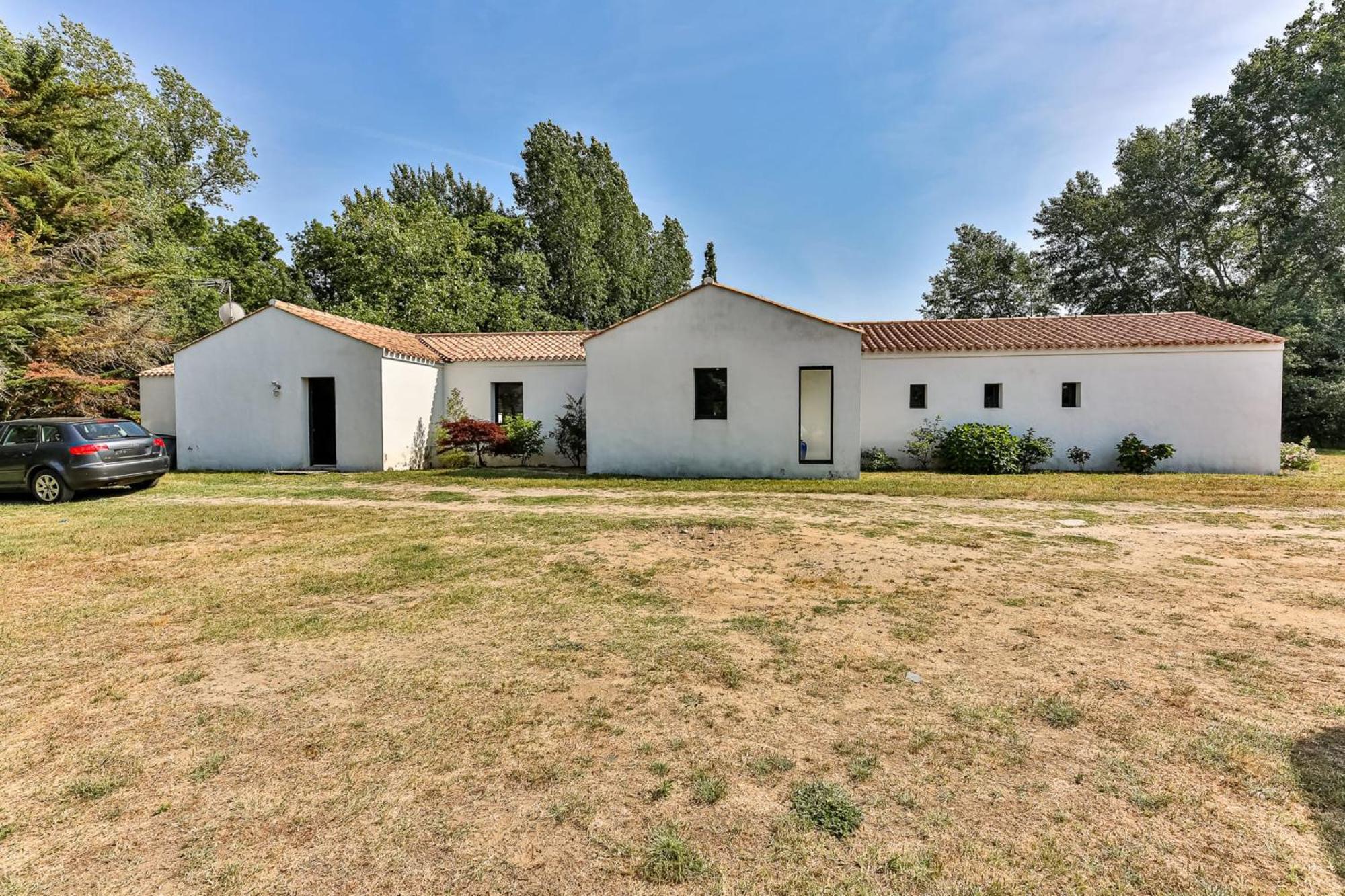 Le Nid - Paisible Avec Piscine Villa Le Perrier Bagian luar foto
